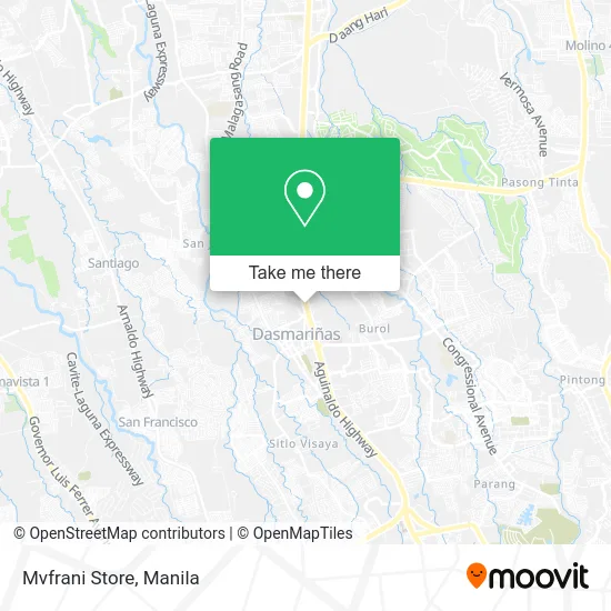 Mvfrani Store map