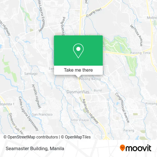 Seamaster Building map