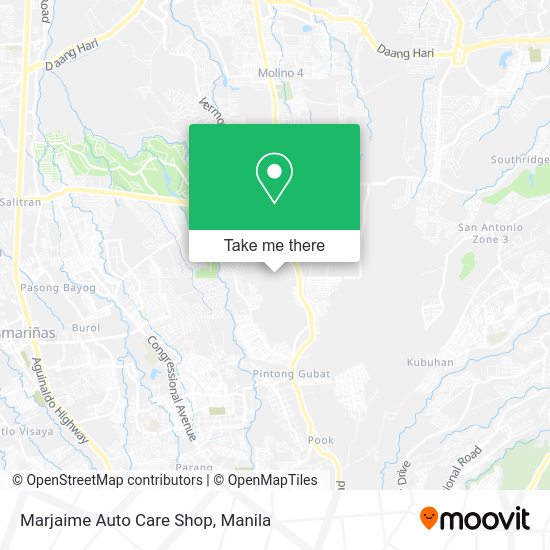 Marjaime Auto Care Shop map