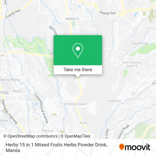 Herby 15 in 1 Miixed Fruits Herbs Powder Drink map