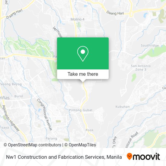 Nw1 Construction and Fabrication Services map