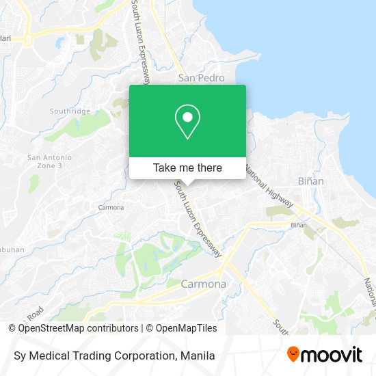 Sy Medical Trading Corporation map