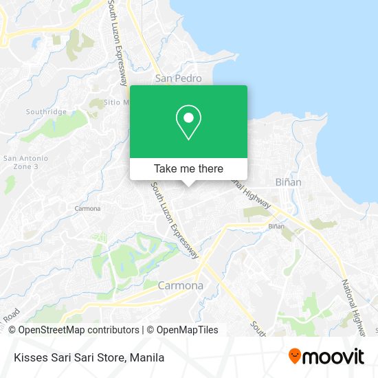 Kisses Sari Sari Store map