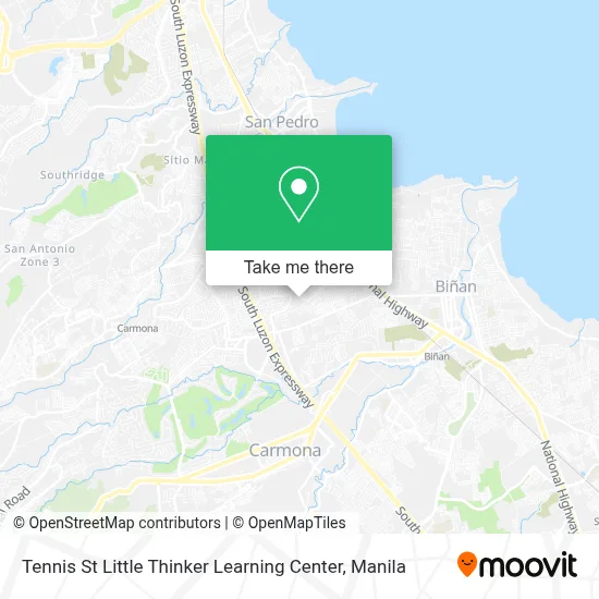 Tennis St Little Thinker Learning Center map