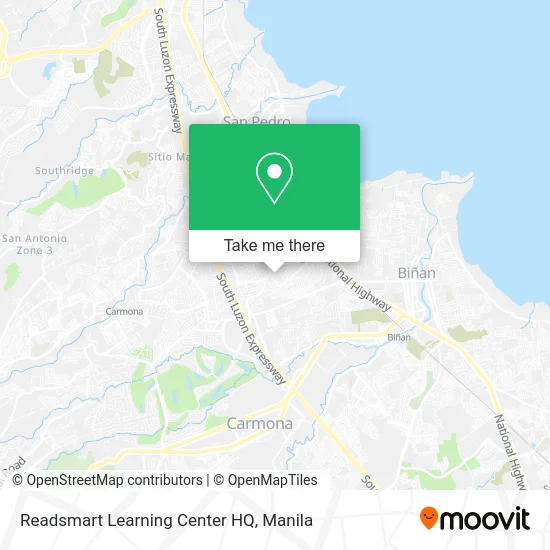 Readsmart Learning Center HQ map