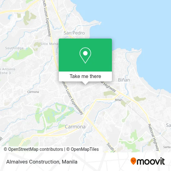 Almalves Construction map