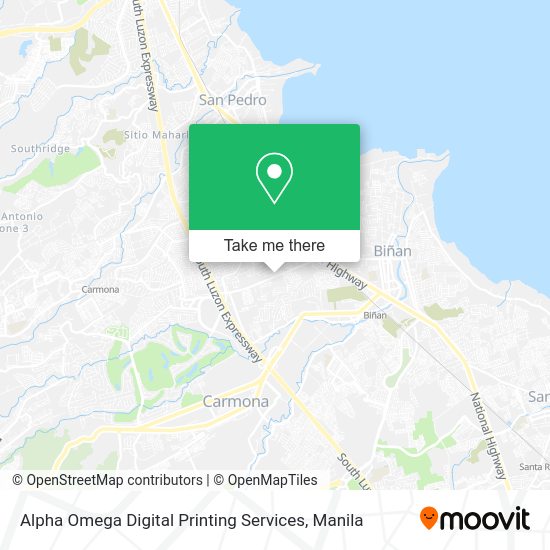 Alpha Omega Digital Printing Services map