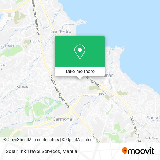 Solalrlink Travel Services map