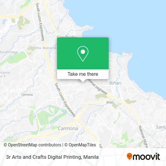 3r Arts and Crafts Digital Printing map