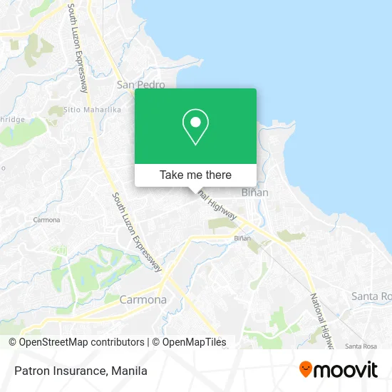 Patron Insurance map