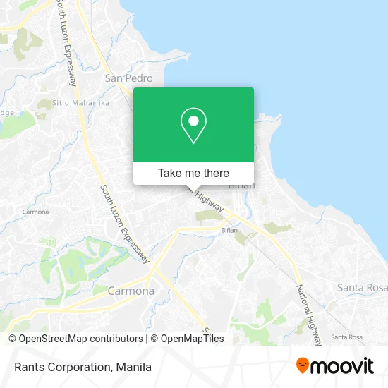 Rants Corporation map