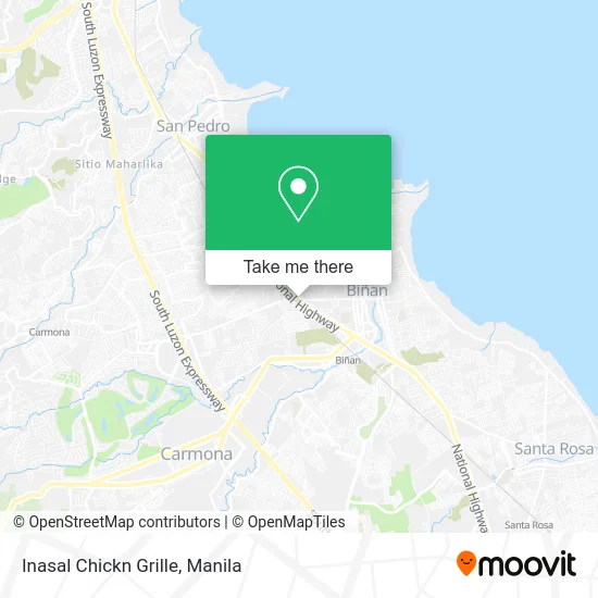 Inasal Chickn Grille map