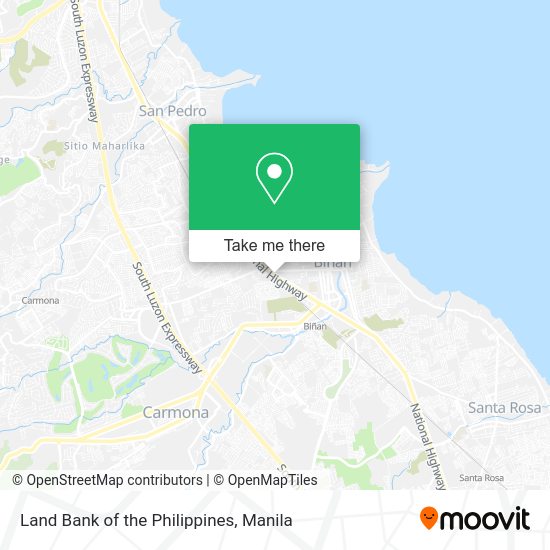 Land Bank of the Philippines map
