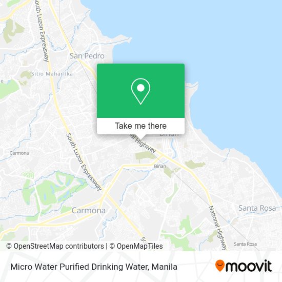 Micro Water Purified Drinking Water map