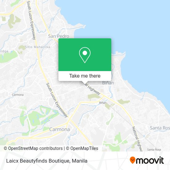 Laicx Beautyfinds Boutique map