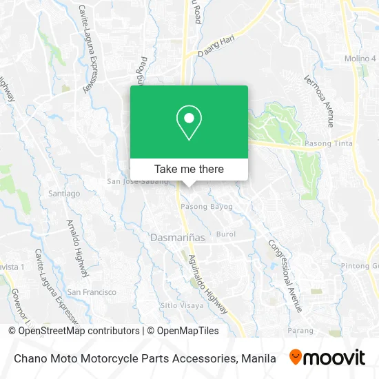Chano Moto Motorcycle Parts Accessories map