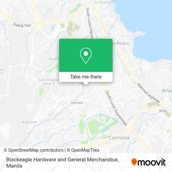 Blackeagle Hardware and General Merchandise map