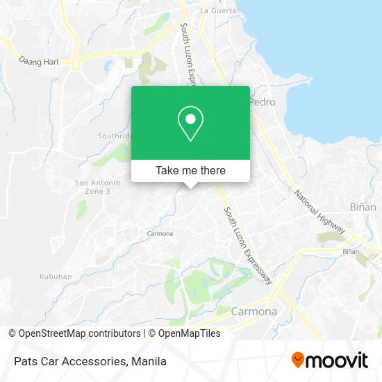 Pats Car Accessories map