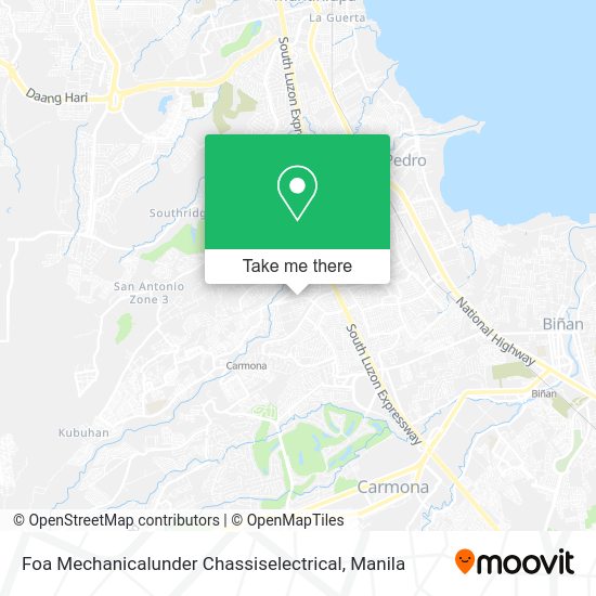 Foa Mechanicalunder Chassiselectrical map