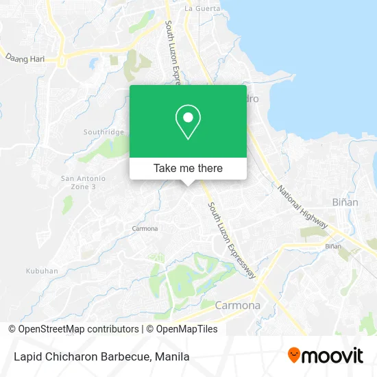 Lapid Chicharon Barbecue map