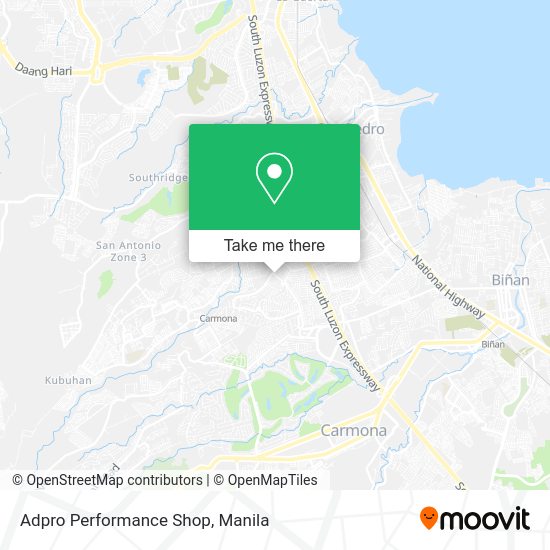Adpro Performance Shop map