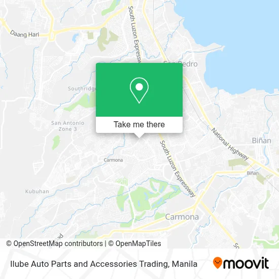 Ilube Auto Parts and Accessories Trading map