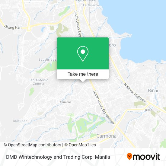 DMD Wintechnology and Trading Corp map