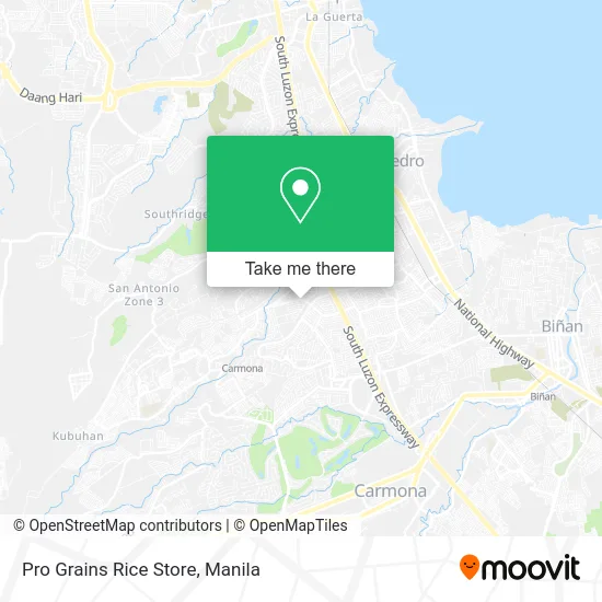 Pro Grains Rice Store map