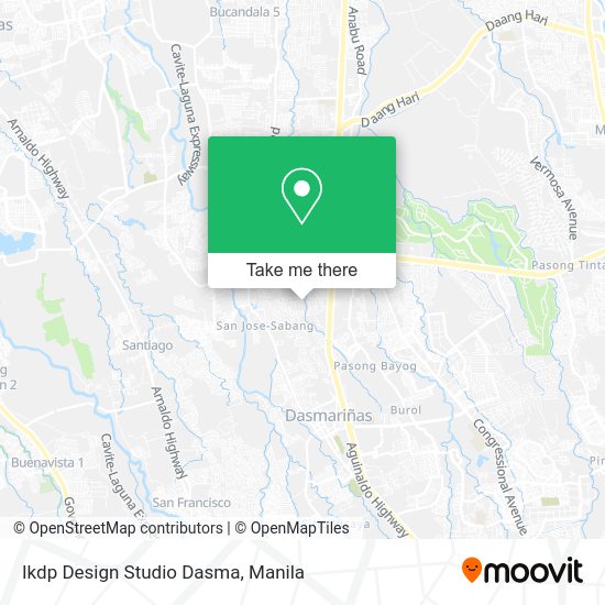 Ikdp Design Studio Dasma map