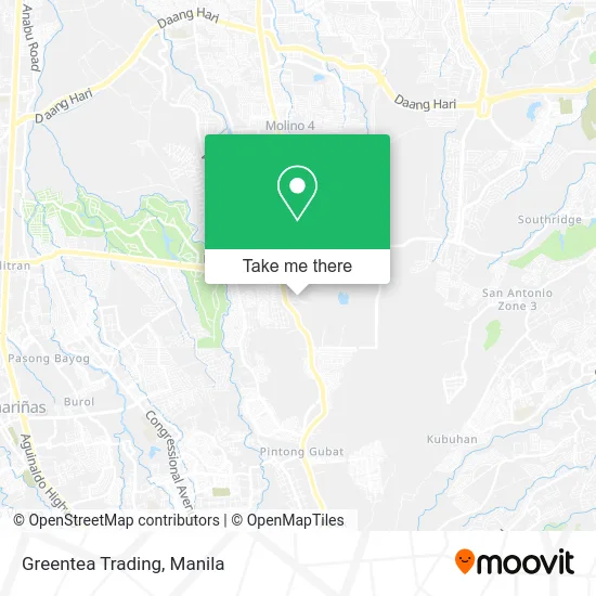 Greentea Trading map