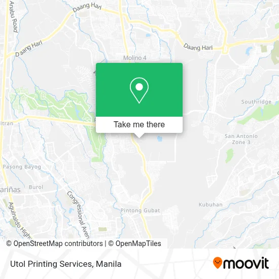 Utol Printing Services map