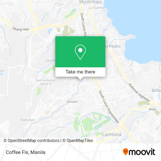 Coffee Fix map