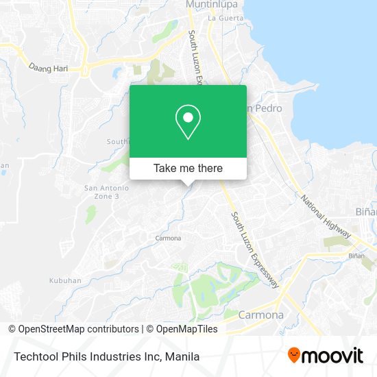 Techtool Phils Industries Inc map