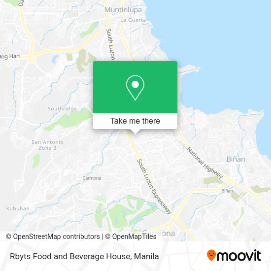 Rbyts Food and Beverage House map