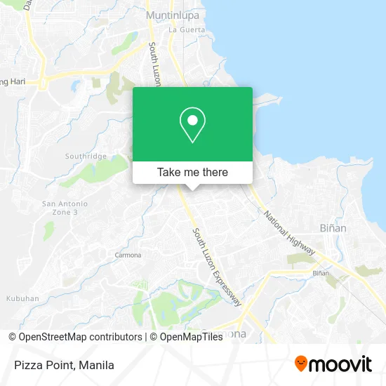 Pizza Point map