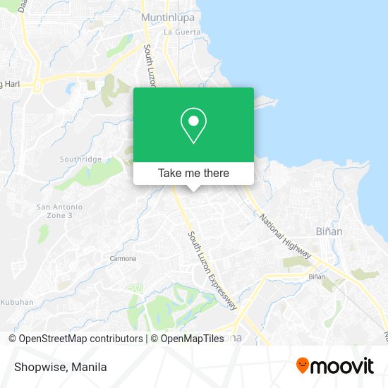 Shopwise map