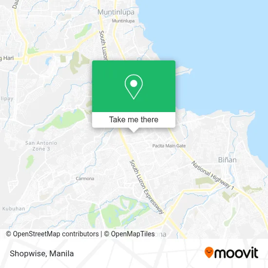 Shopwise map