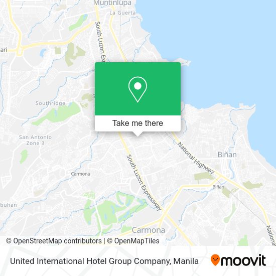 United International Hotel Group Company map