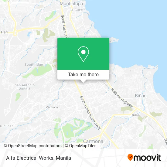 Alfa Electrical Works map