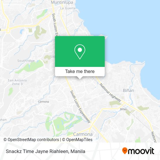 Snackz Time Jayne Riahleen map