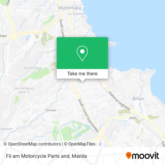 Fil am Motorcycle Parts and map