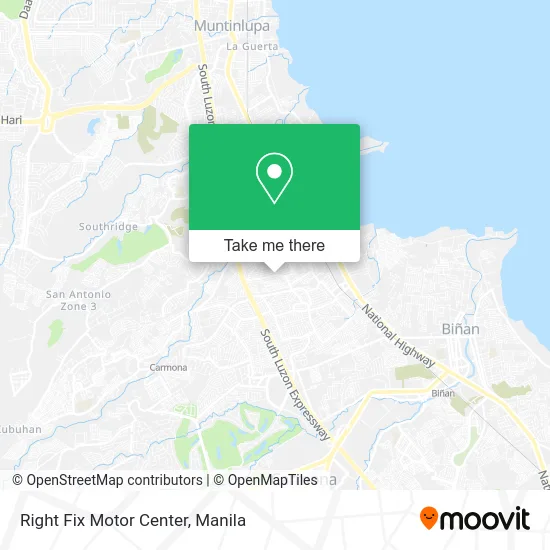 Right Fix Motor Center map