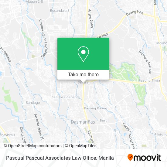 Pascual Pascual Associates Law Office map
