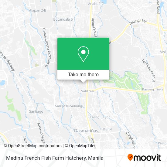 Medina French Fish Farm Hatchery map