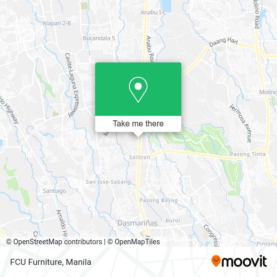 FCU Furniture map