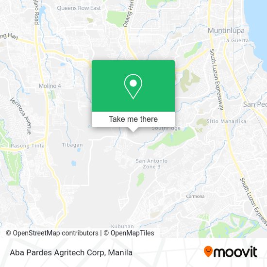 Aba Pardes Agritech Corp map