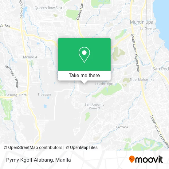 Pymy Kgolf Alabang map