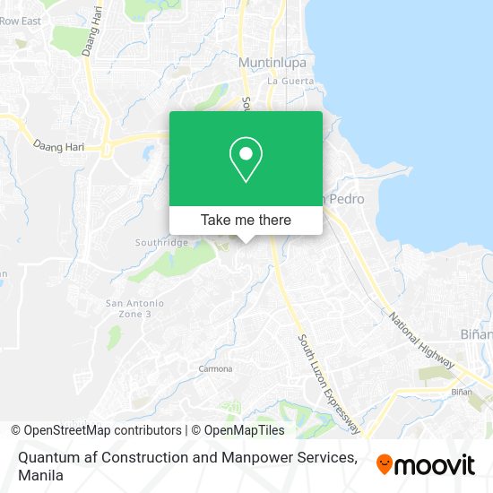 Quantum af Construction and Manpower Services map