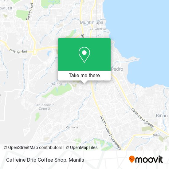 Caffeine Drip Coffee Shop map