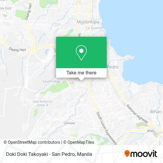 Doki Doki Takoyaki - San Pedro map